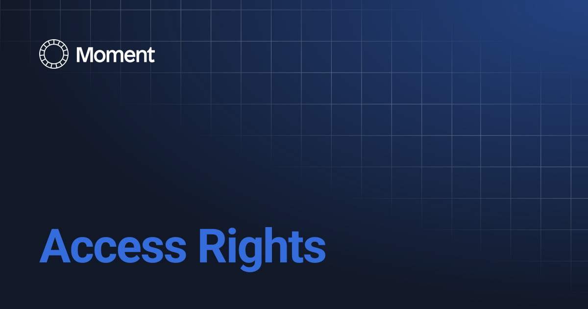 Access Rights | Knowledge base